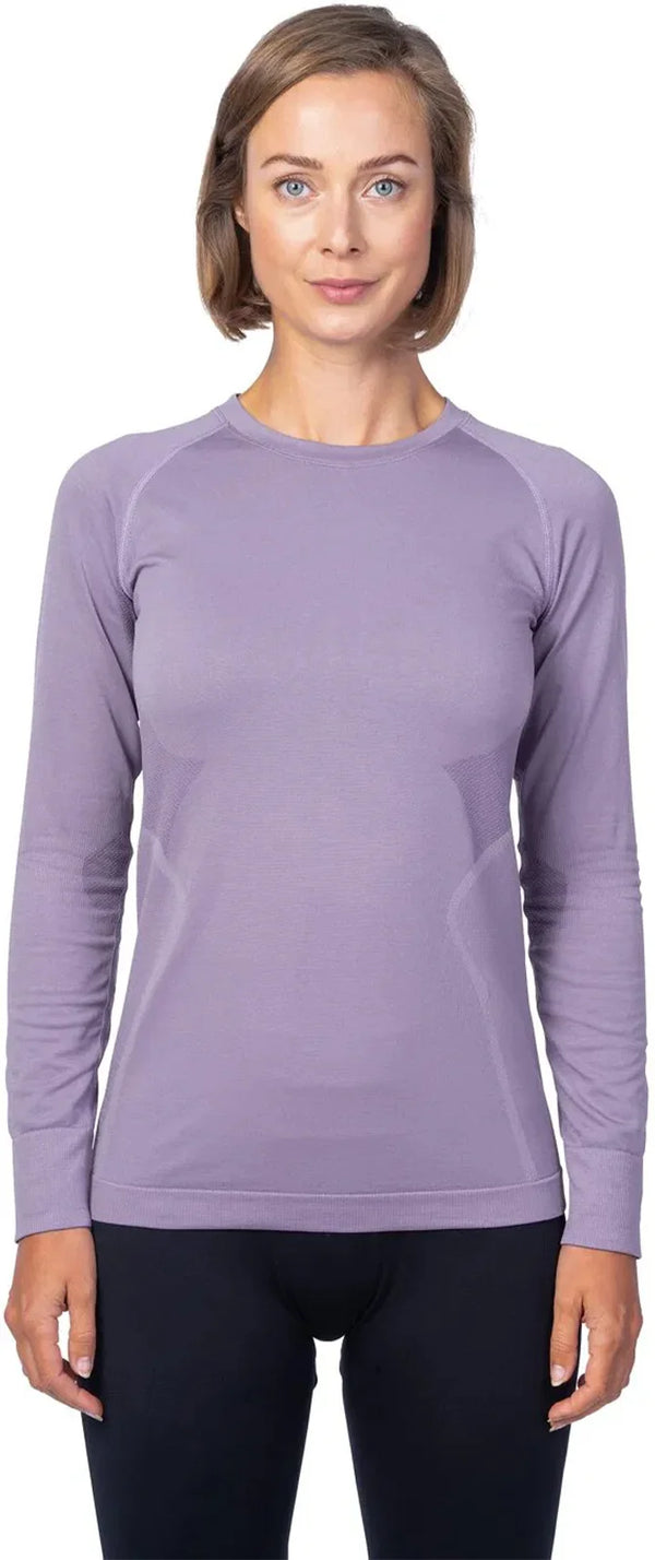 Women’s Purple Long Sleeve Thermal Shirt