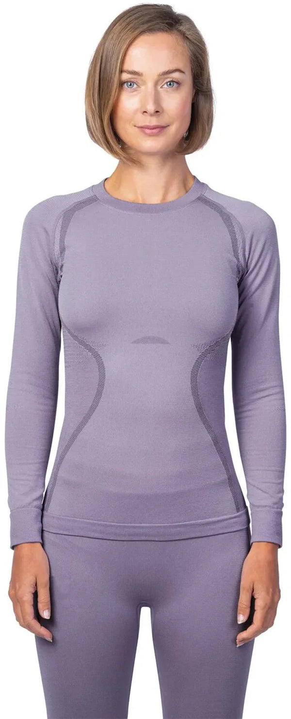 Women’s Purple Long Sleeve Thermal Shirt